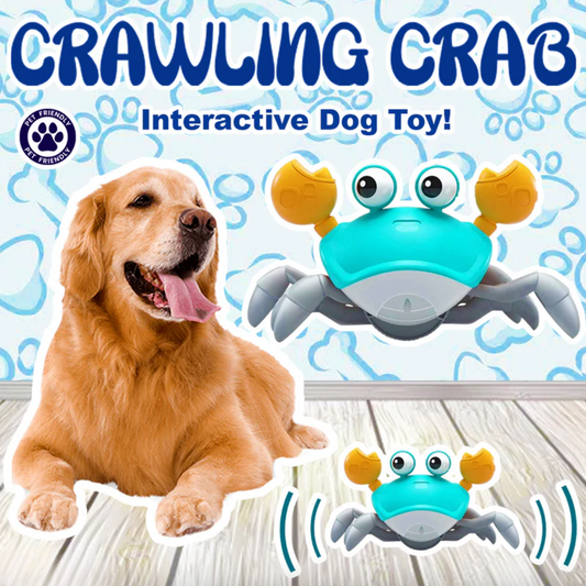 Crawling Crab™ - Interactive Dog Toy